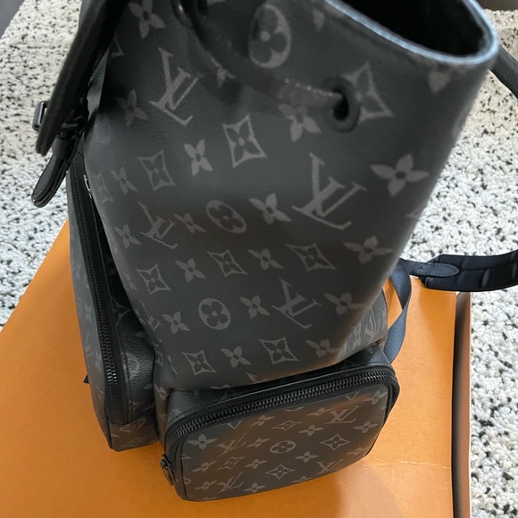 Louis Vuitton Monogram Eclipse Canvas Trio Backpack - Picture 3 of 17
